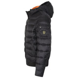 Belstaff Mens Blkso Stadia Jacket Black Orange