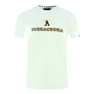 Aquascutum Mens T00923 01 T Shirt White