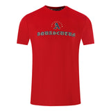 Aquascutum Mens T00923 52 T Shirt Red