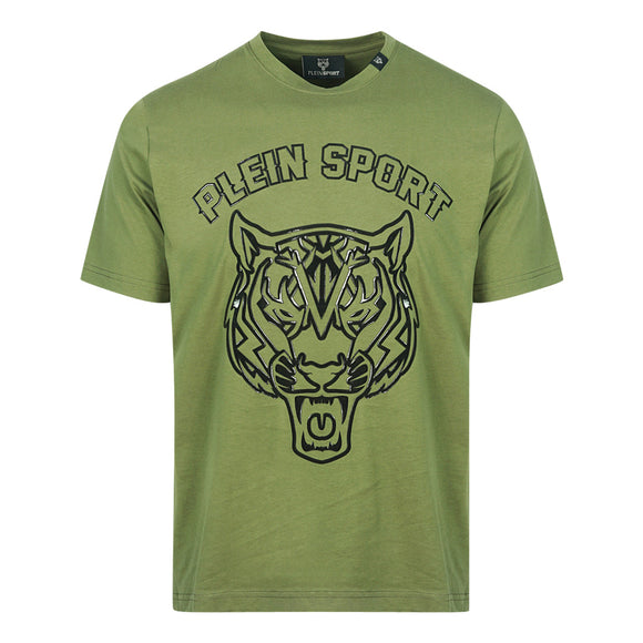 Philipp Plein Sport Mens T Shirt Tips127 32 Green