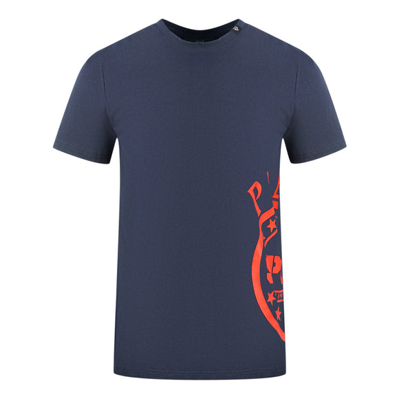 Plein Sport Mens T Shirt Tips129It 85 Navy Blue